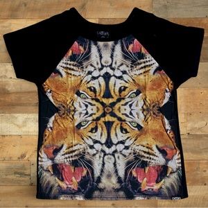 Deter Kaleidoscope Tiger Tee Multi Size XL